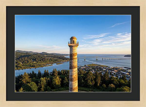 Astoria Column Overlooking The River