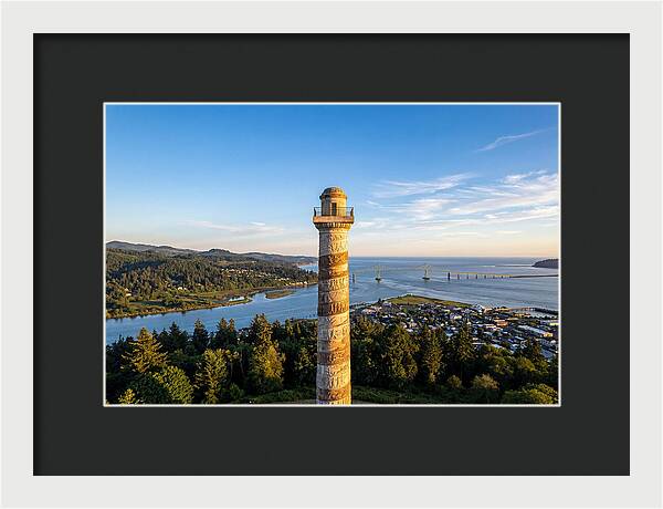 Astoria Column Overlooking The River
