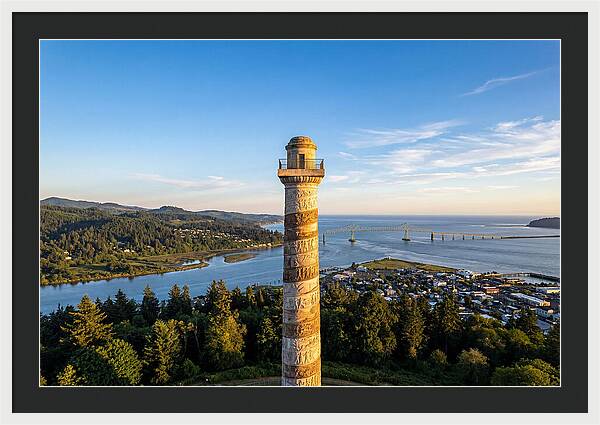 Astoria Column Overlooking The River