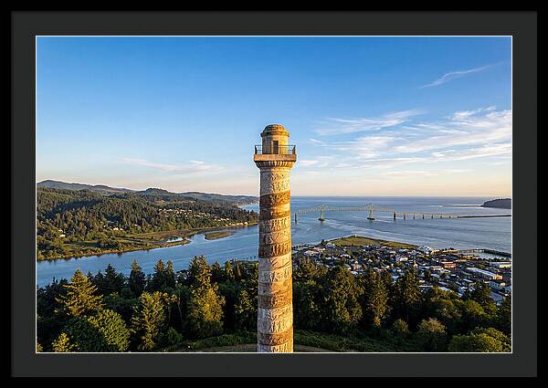 Astoria Column Overlooking The River