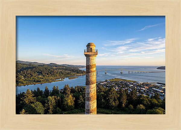 Astoria Column Overlooking The River
