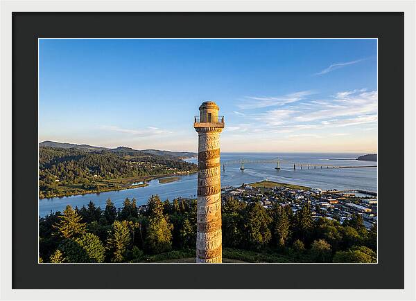 Astoria Column Overlooking The River