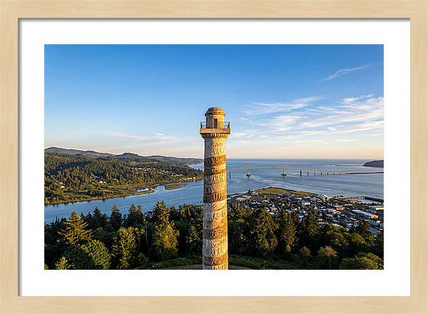 Astoria Column Overlooking The River