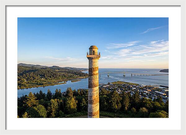Astoria Column Overlooking The River