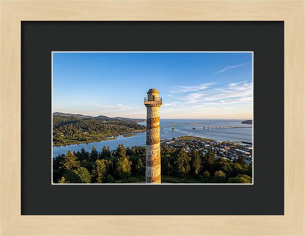 Astoria Column Overlooking The River