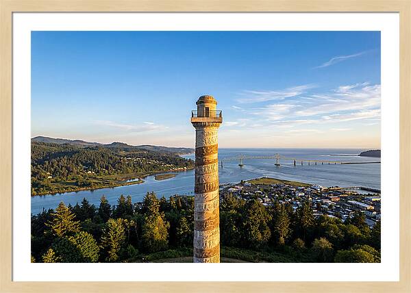 Astoria Column Overlooking The River