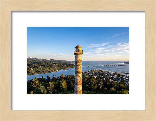 Astoria Column Overlooking The River