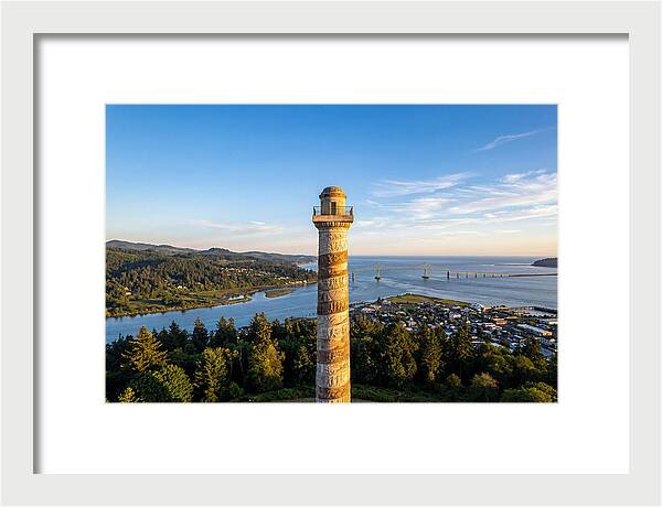 Astoria Column Overlooking The River