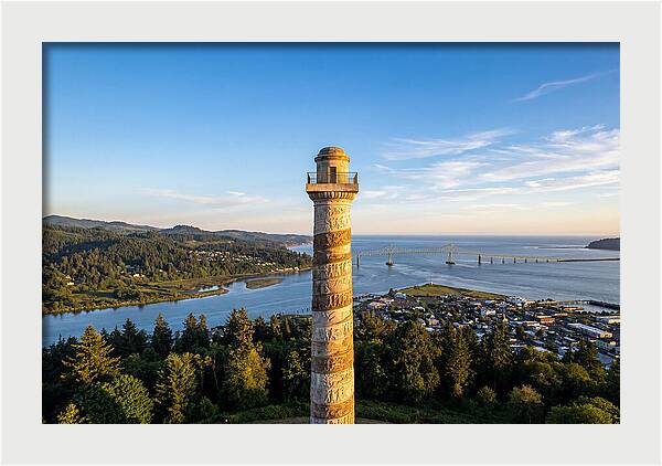 Astoria Column Overlooking The River