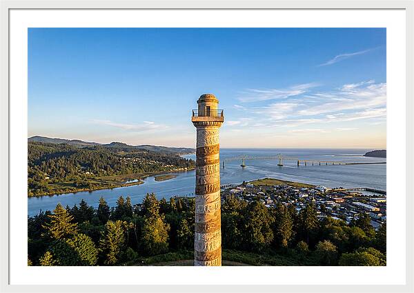 Astoria Column Overlooking The River
