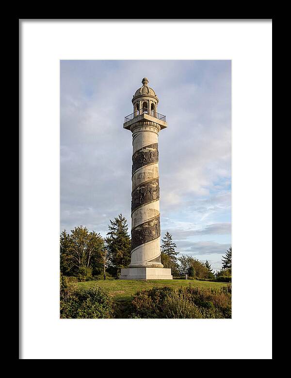 Astoria Column Rising Above Nature