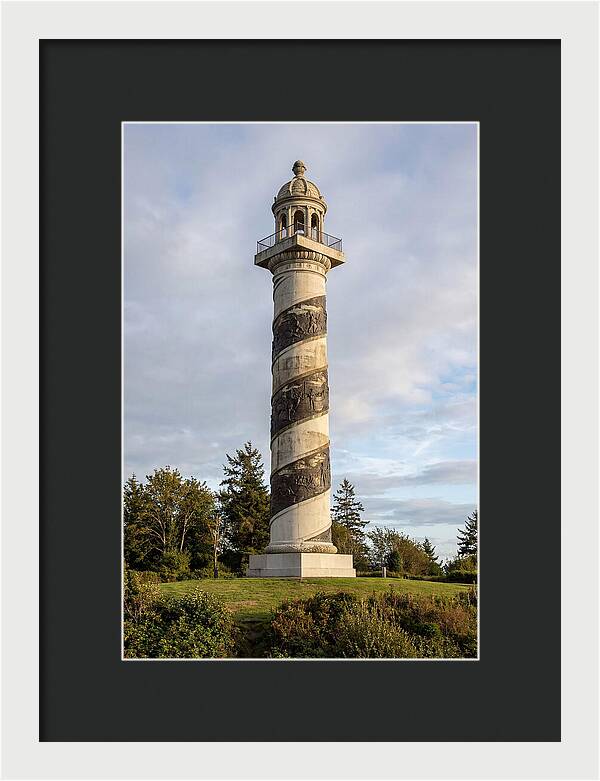 Astoria Column Rising Above Nature