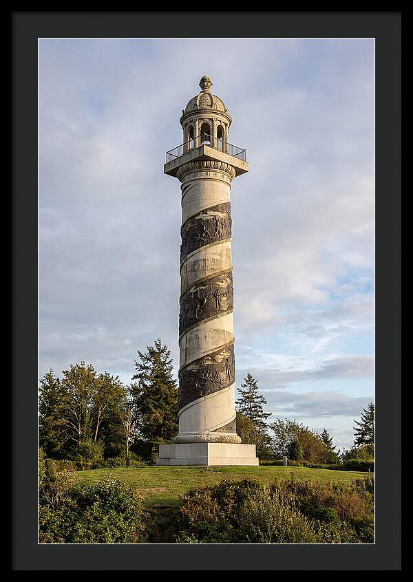 Astoria Column Rising Above Nature