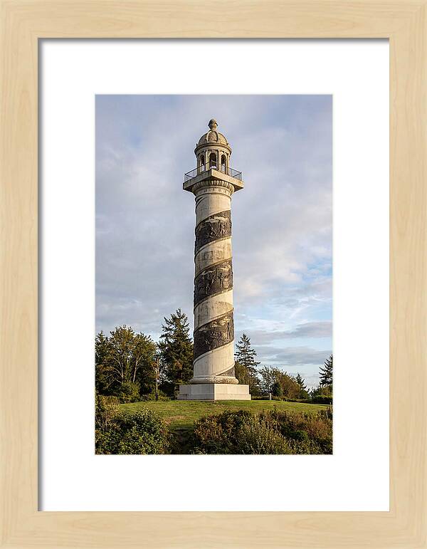 Astoria Column Rising Above Nature
