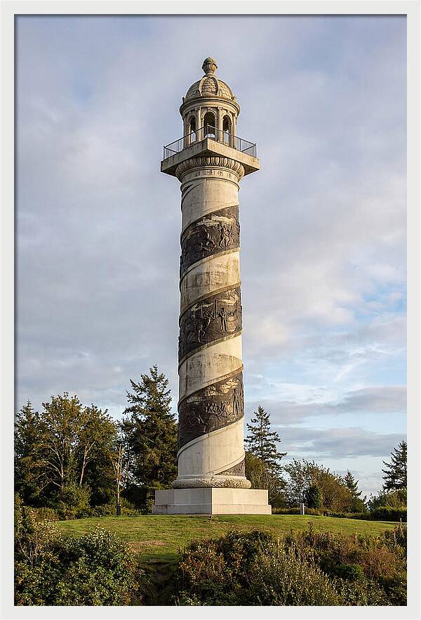 Astoria Column Rising Above Nature