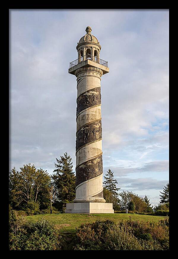 Astoria Column Rising Above Nature