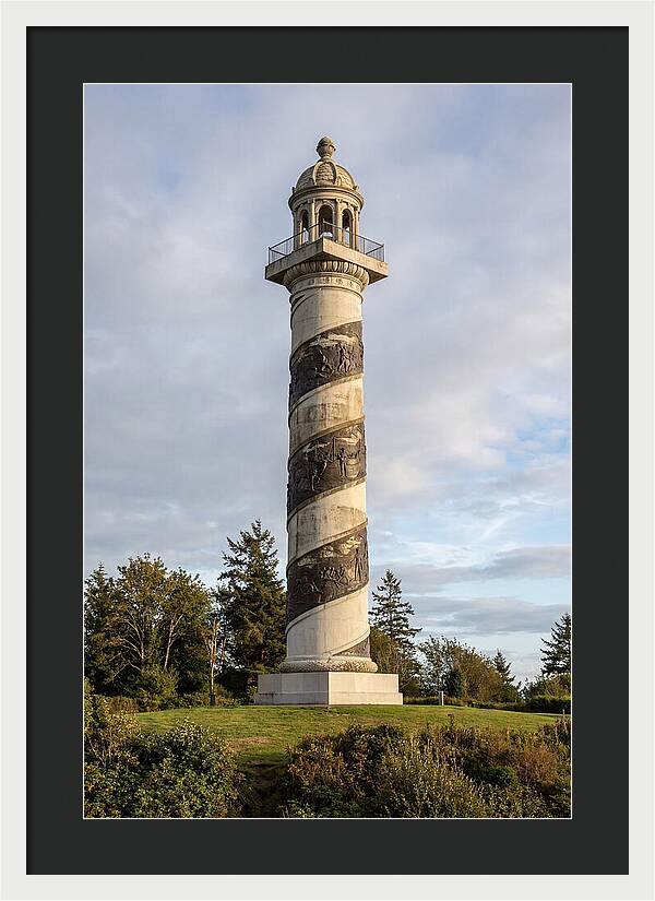 Astoria Column Rising Above Nature