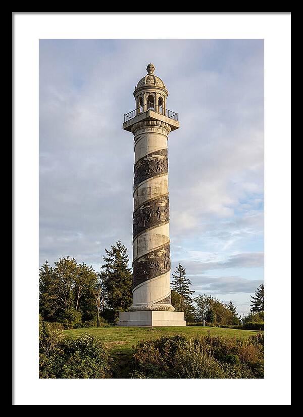 Astoria Column Rising Above Nature