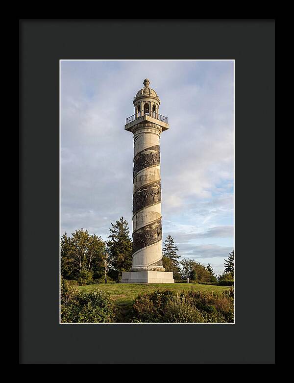Astoria Column Rising Above Nature