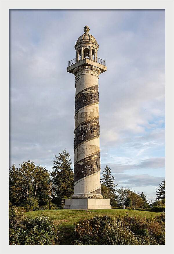 Astoria Column Rising Above Nature