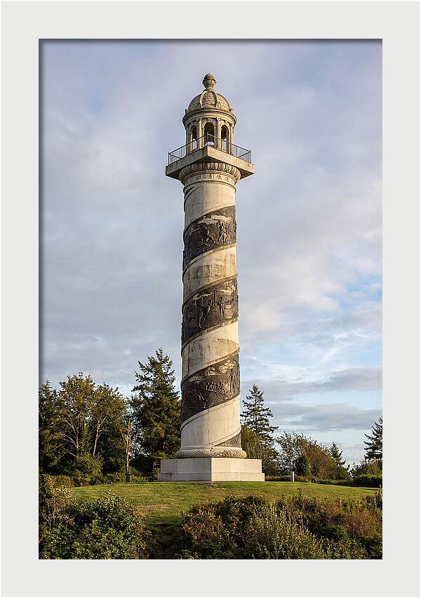 Astoria Column Rising Above Nature