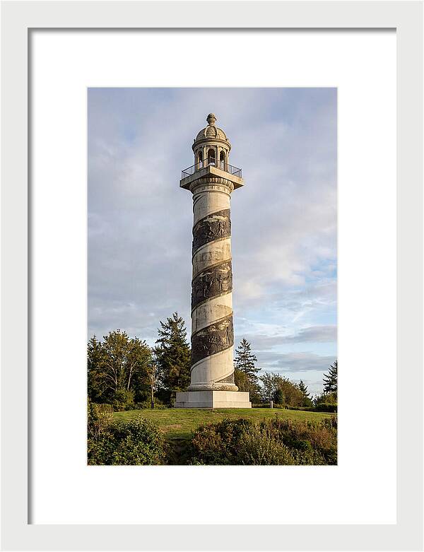 Astoria Column Rising Above Nature