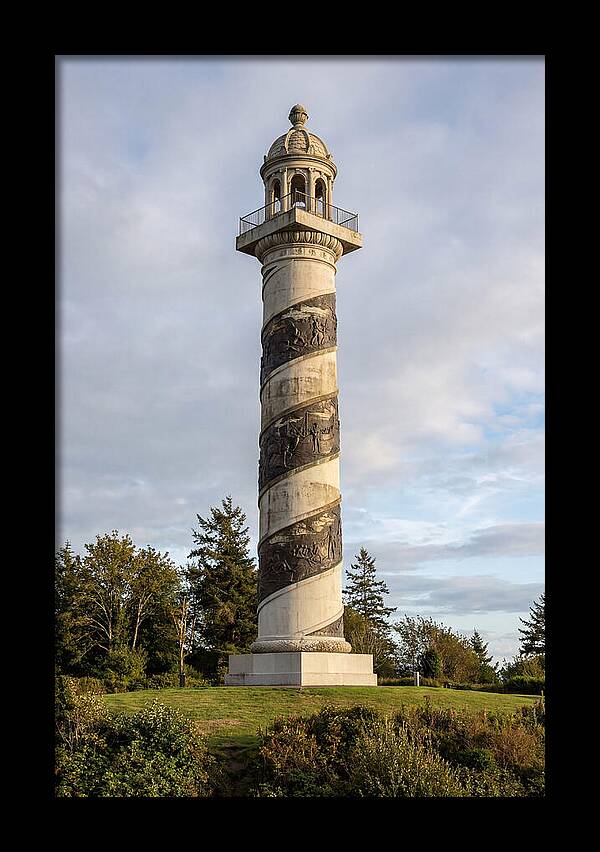Astoria Column Rising Above Nature