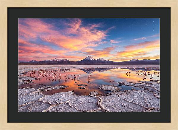 Atacama Sunset Reflections