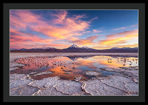 Atacama Sunset Reflections