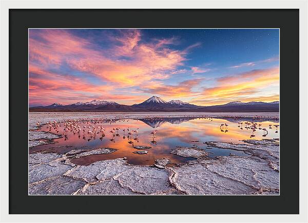 Atacama Sunset Reflections