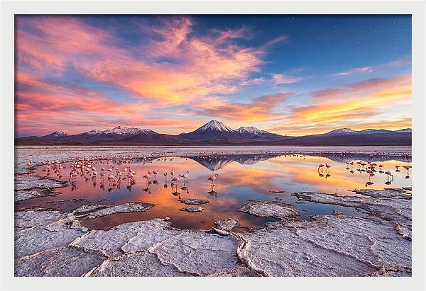 Atacama Sunset Reflections