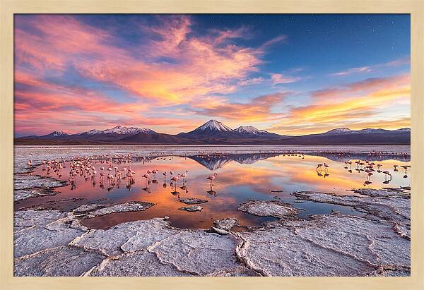 Atacama Sunset Reflections