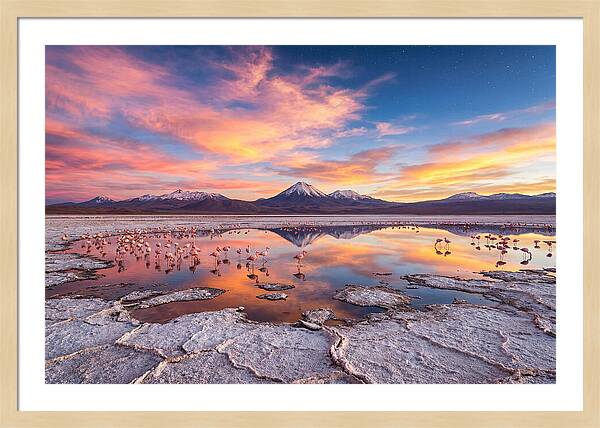 Atacama Sunset Reflections