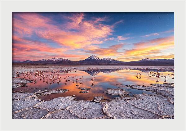 Atacama Sunset Reflections
