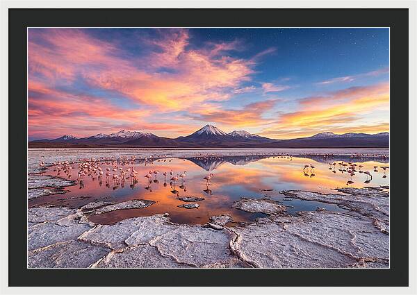 Atacama Sunset Reflections