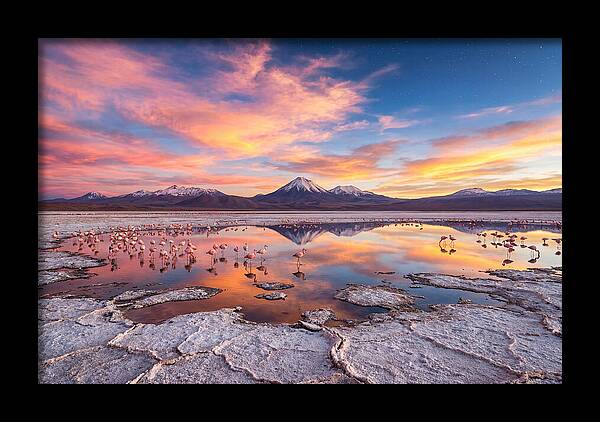 Atacama Sunset Reflections