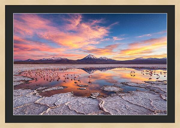 Atacama Sunset Reflections