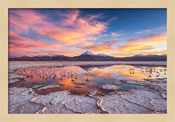 Atacama Sunset Reflections