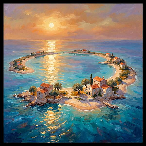 Atoll Landscape Serenity