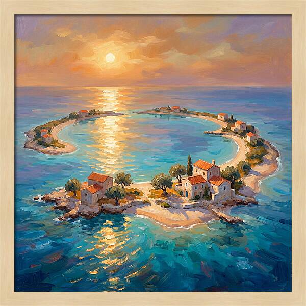 Atoll Landscape Serenity