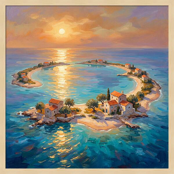 Atoll Landscape Serenity