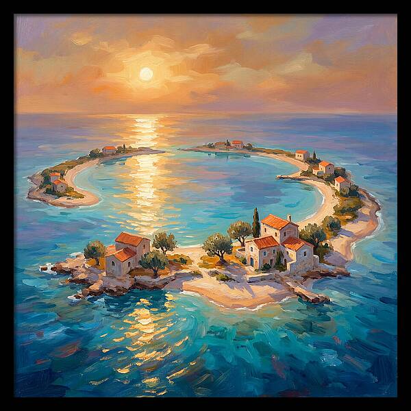Atoll Landscape Serenity