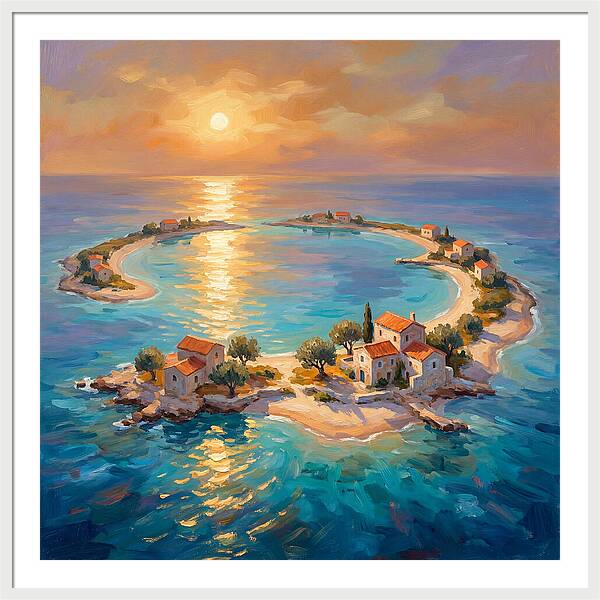 Atoll Landscape Serenity