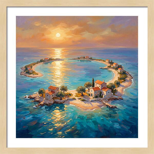 Atoll Landscape Serenity