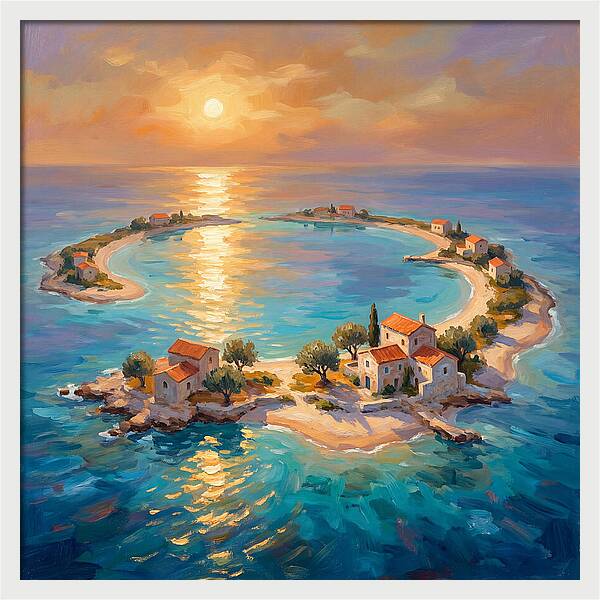 Atoll Landscape Serenity