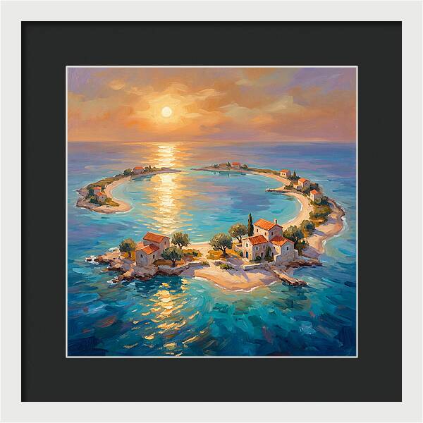 Atoll Landscape Serenity