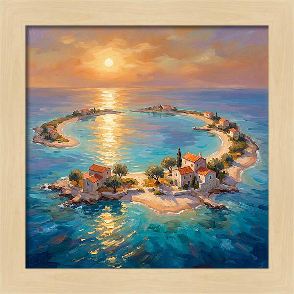 Atoll Landscape Serenity