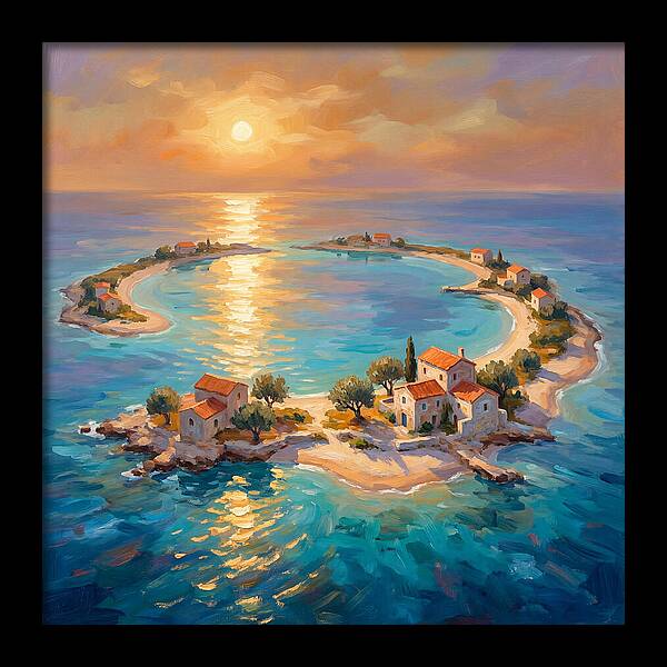 Atoll Landscape Serenity