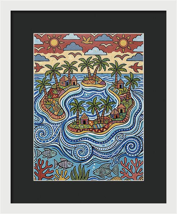 Atoll Paradise Landscape