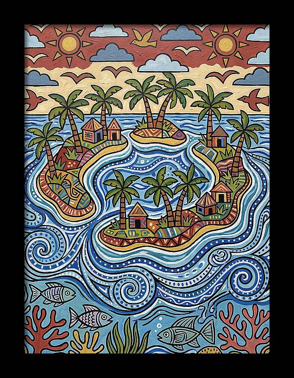 Atoll Paradise Landscape